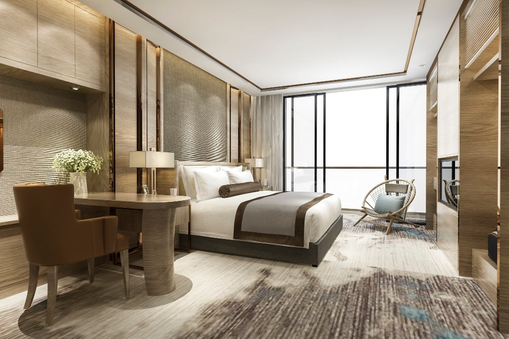 Como decorar o quarto para uma sensação mais aconchegante 2 luxury classic modern bedroom suite hotel
