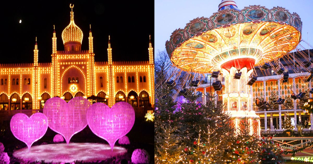 Aqui estão os melhores destinos europeus de inverno para você 1 Jardins Tivoli na Dinamarca