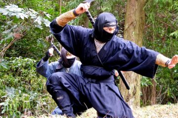 Cidade japonesa com falta de ninjas