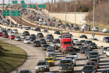 traffic from holiday travel