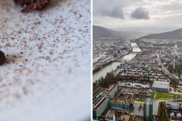 chocolate and cocoa, the town of olten, switzerland