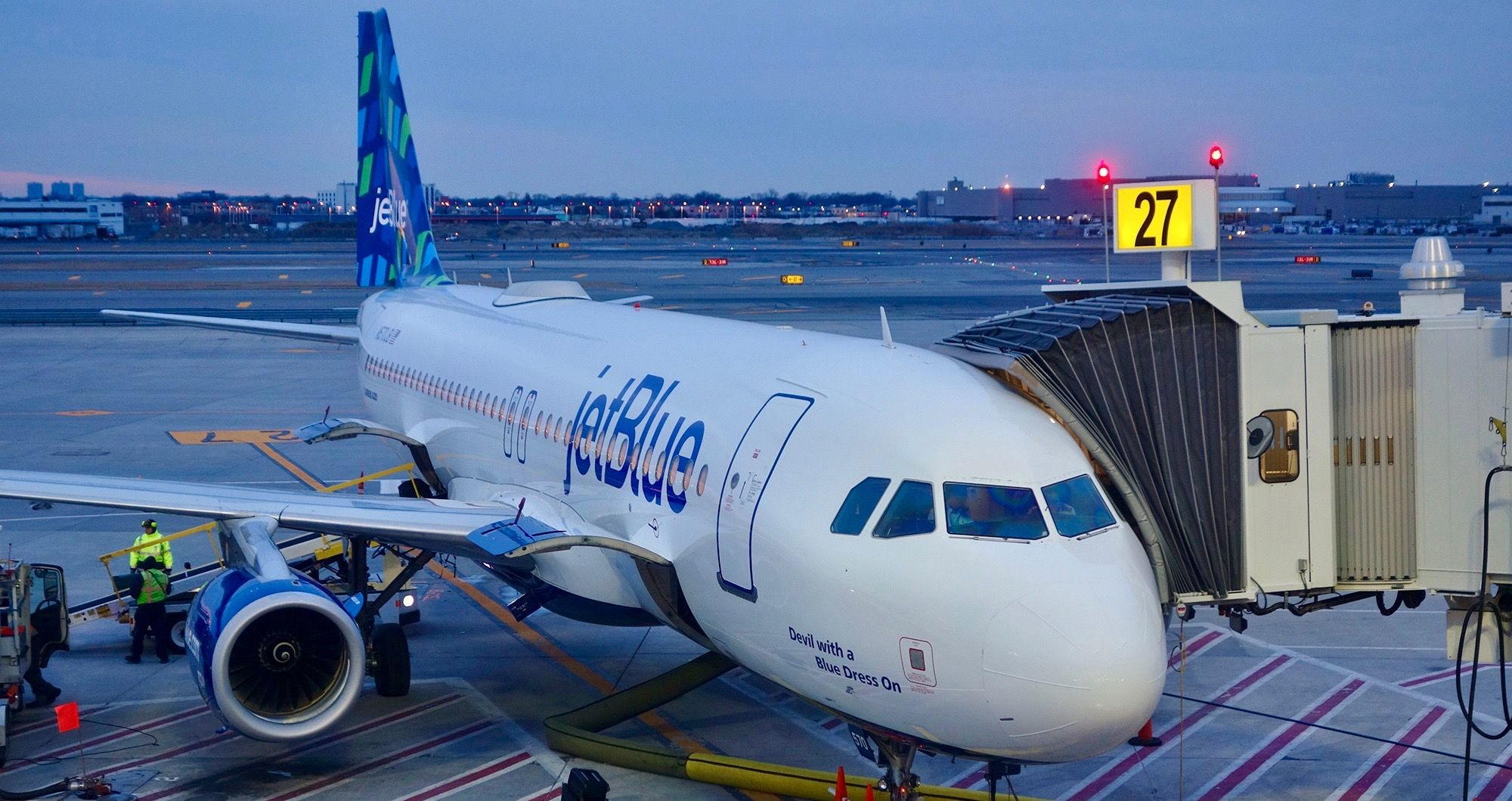 JetBlue causa susto de seguranca no JFK