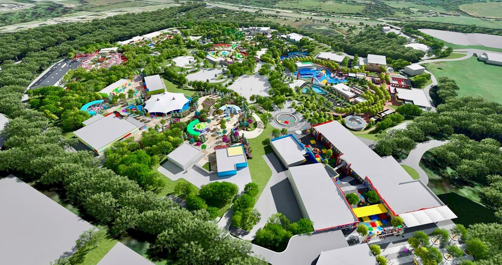Maior parque Legoland do mundo sera inaugurado em Nova York