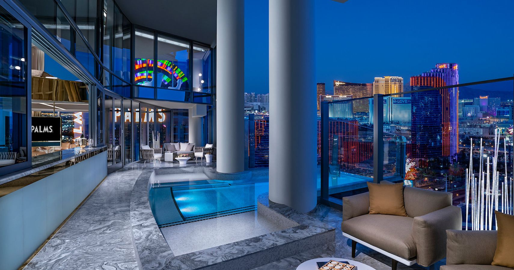 Novas suítes em Las Vegas têm quadras de basquete e pistas de boliche, após reforma de US$ 620 milhões 1 Novas suites em Las Vegas tem quadras de basquete e