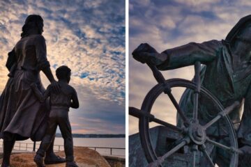 fishermans wives memorial, fisherman memorial in gloucester