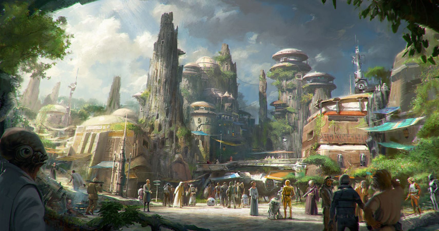 O novo passeio de Star Wars da Disneylandia marcara voce