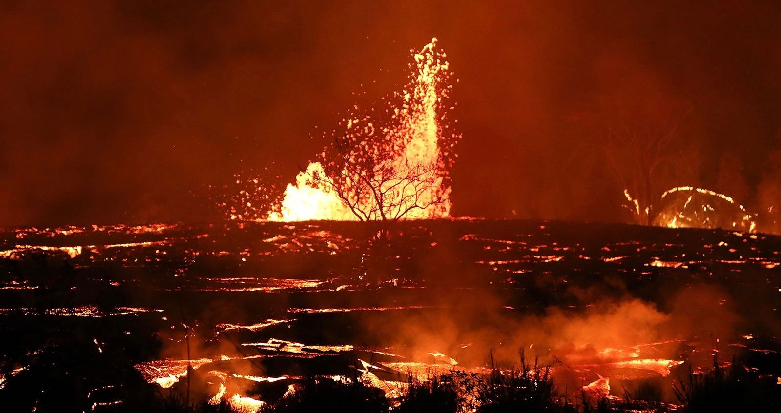 Situação do vulcão Kilauea no Havaí piora a cada minuto 1 Situacao do vulcao Kilauea no Havai piora a cada minuto