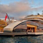 an expensive million dollar yacht