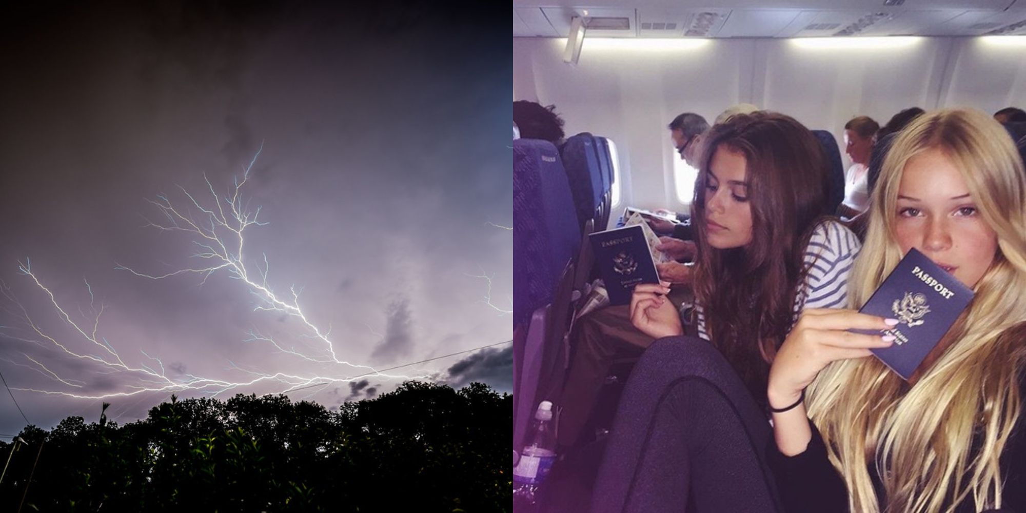 Você nunca ouvirá essas estranhas verdades sobre aviões de um piloto 6 relâmpago no céu e amigos sentados no avião