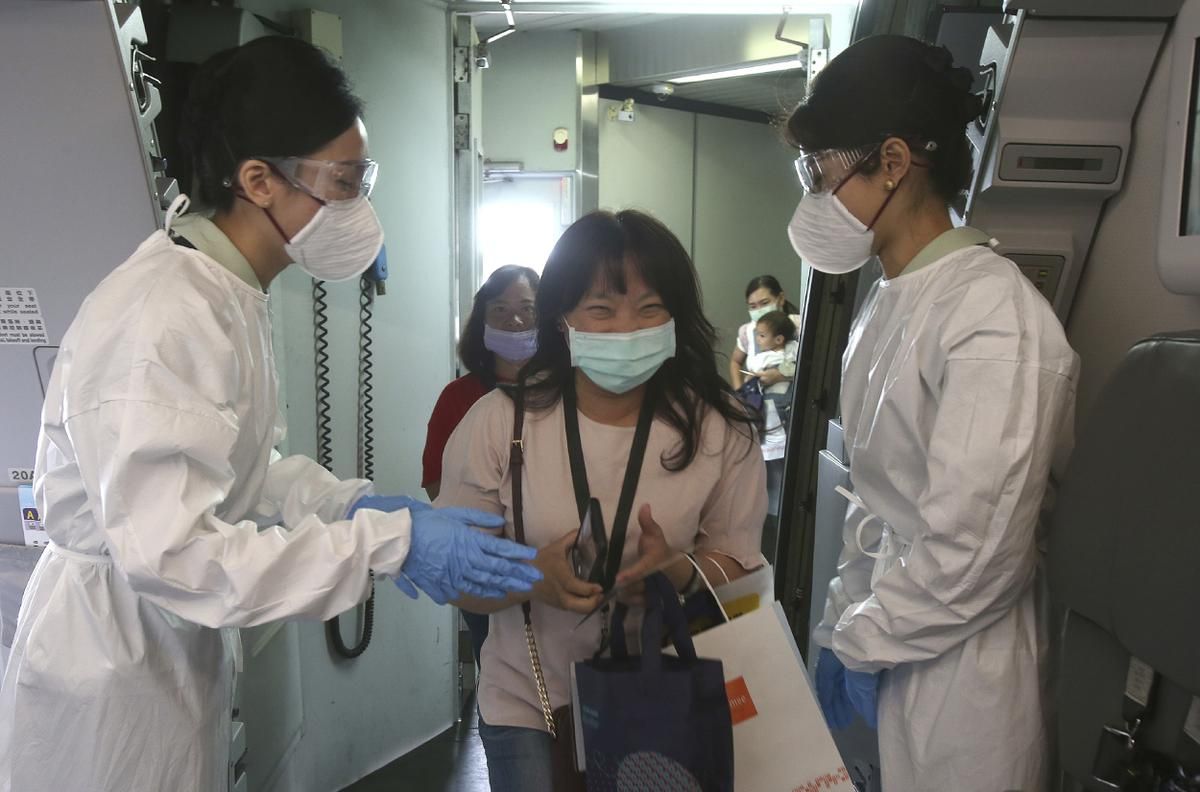 Taiwan começou "Voos Fantásticos" Para aqueles que querem satisfazer seu desejo de viajar 5 passageiros embarcando em um voo fantasia de taiwan