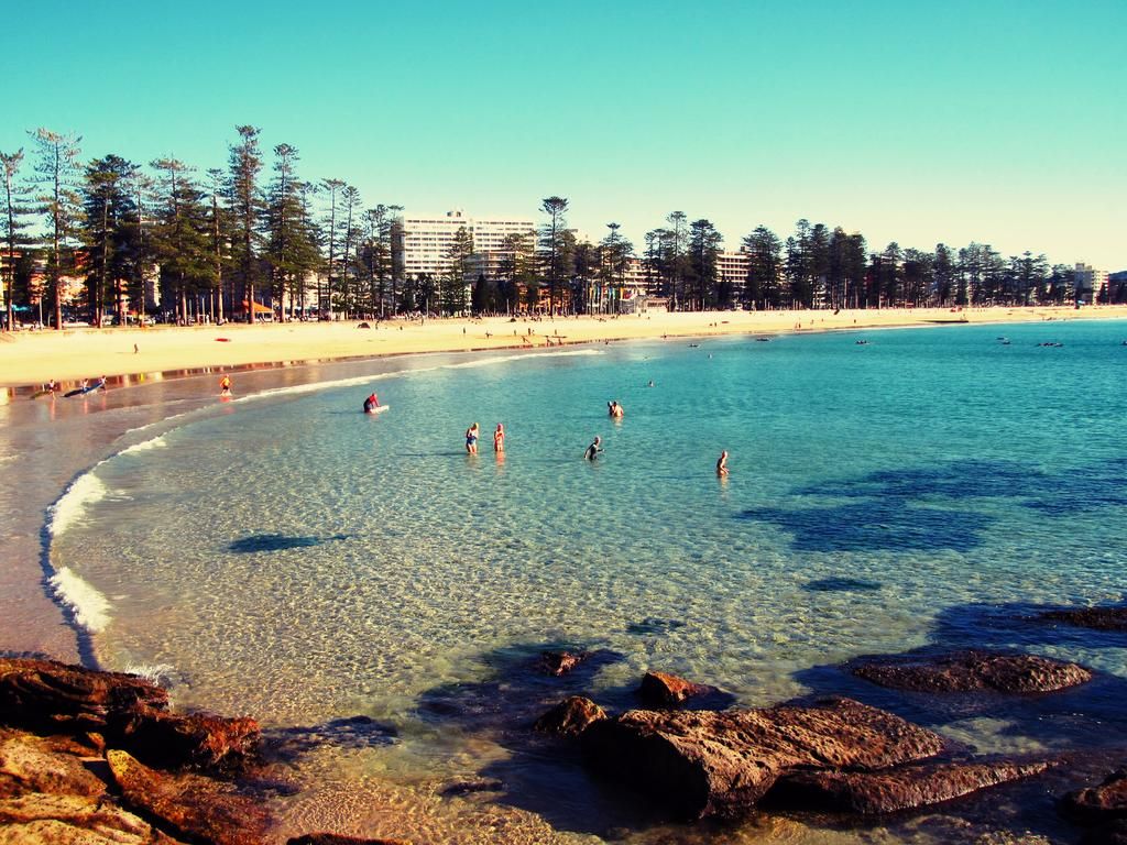praia viril na austrália