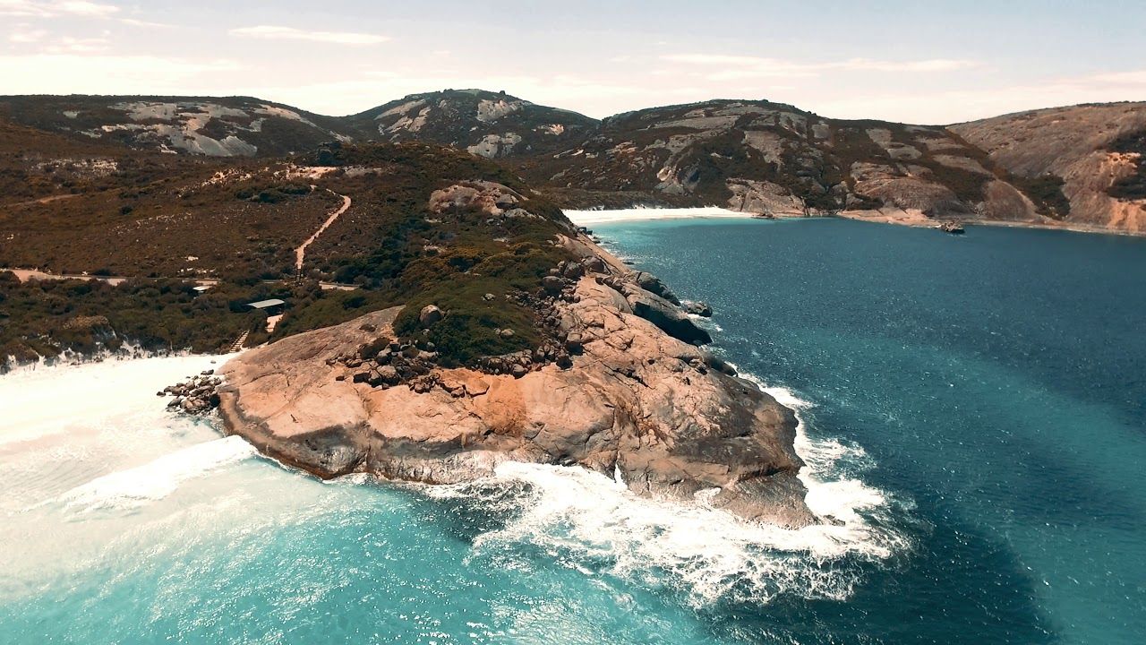 A Austrália Ocidental é de tirar o fôlego, mas essas fotos aéreas são quase surreais 2 uma vista aérea da baía do inferno