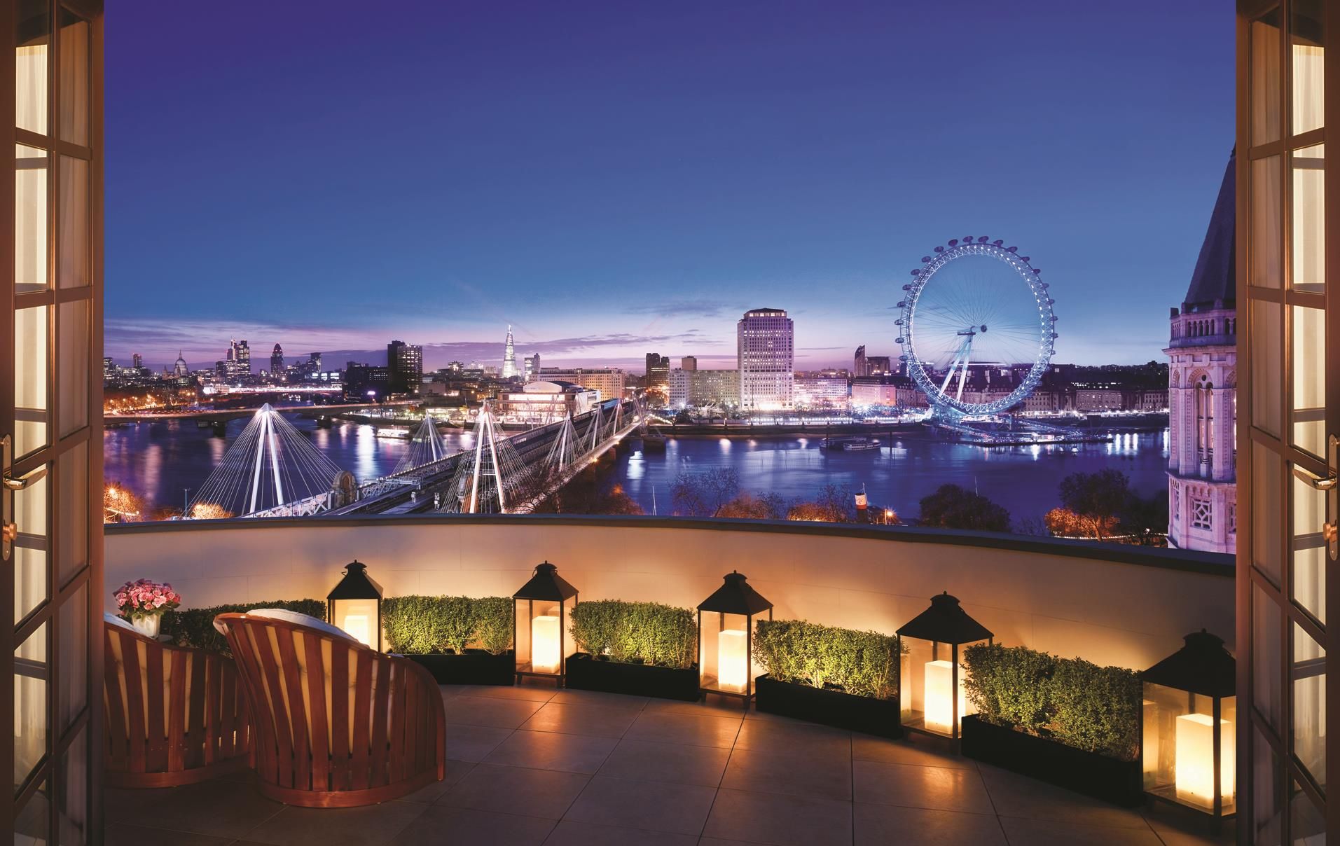 Estes hotéis têm as melhores vistas do mundo 2 a vista do hotel corinthia em londres