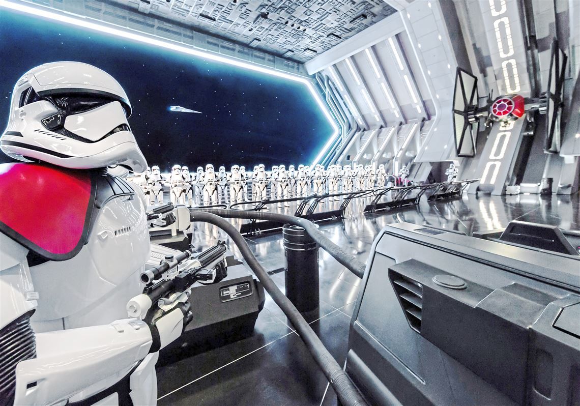 Os caçadores de emoções se alegram: aqui está uma lista de passeios em parques temáticos para experimentar virtualmente 4 a ascensão de star wars do passeio de resistência