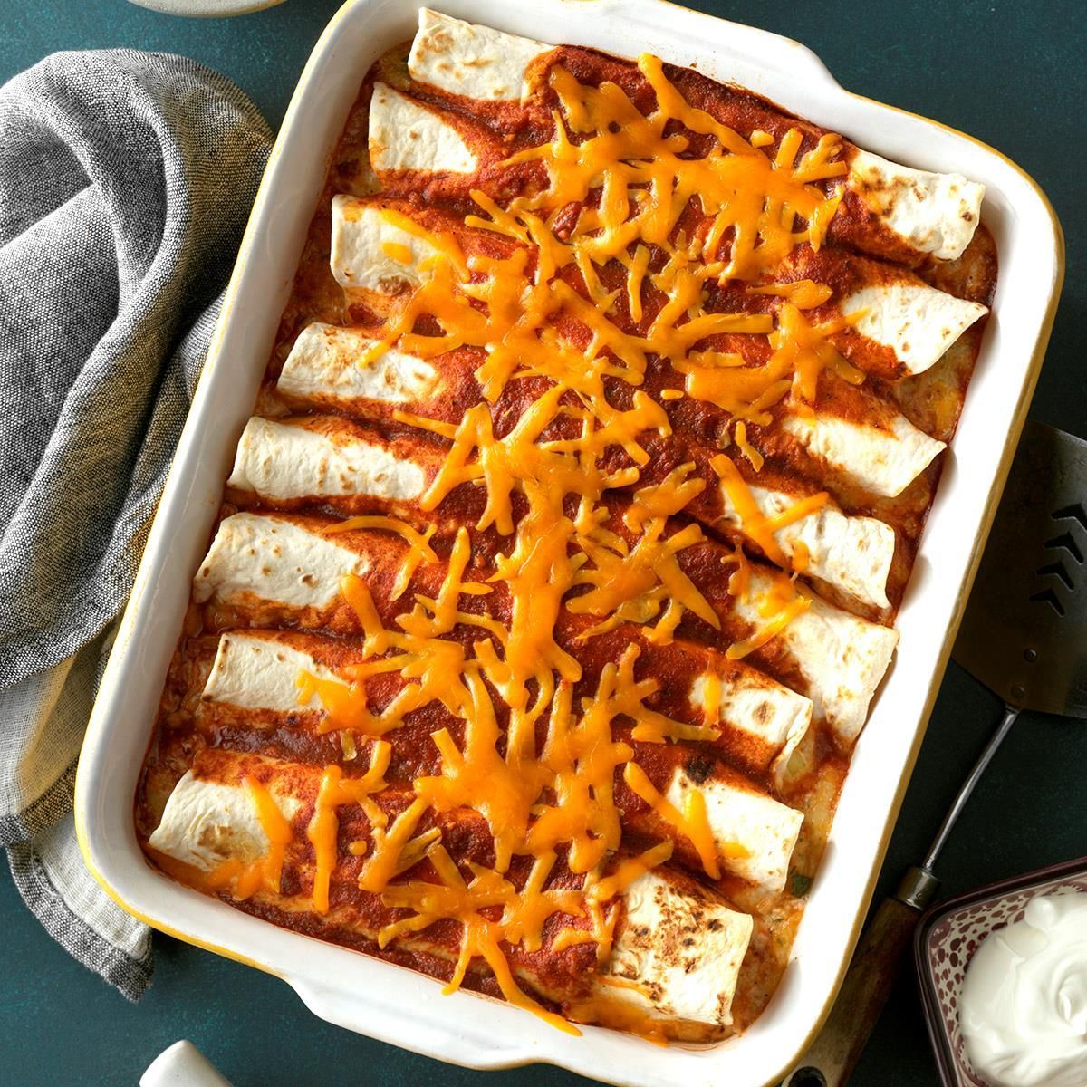 Estas são as refeições mexicanas autênticas mais fáceis de fazer em casa 2 enchiladas de queijo