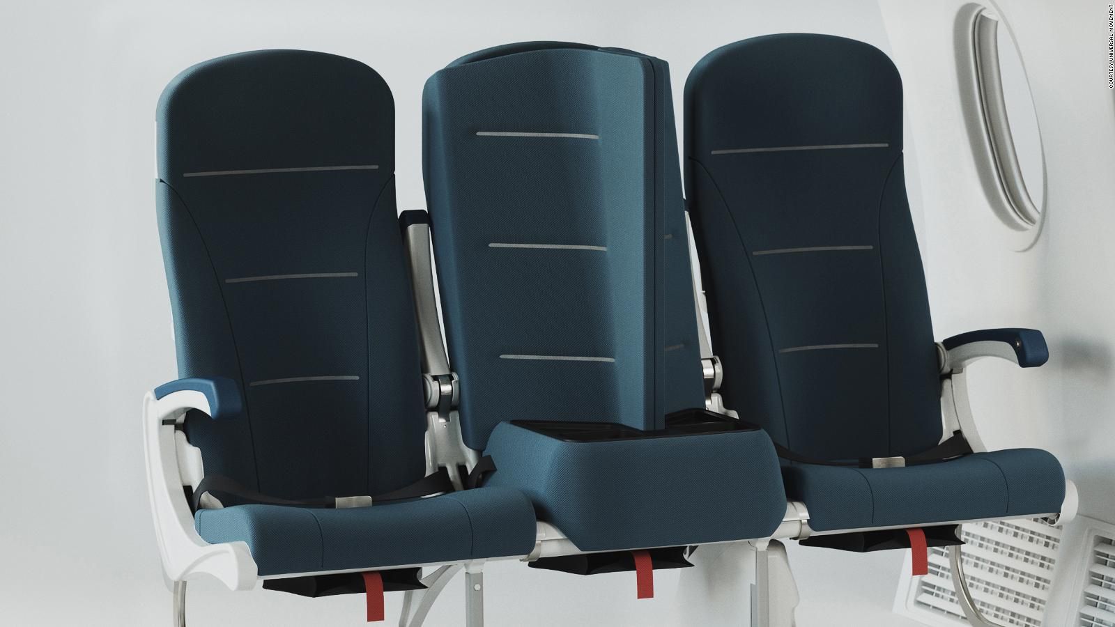 Preocupado com viagens aéreas? Aqui está o que a tecnologia está mudando 2 um novo design para assentos de avião