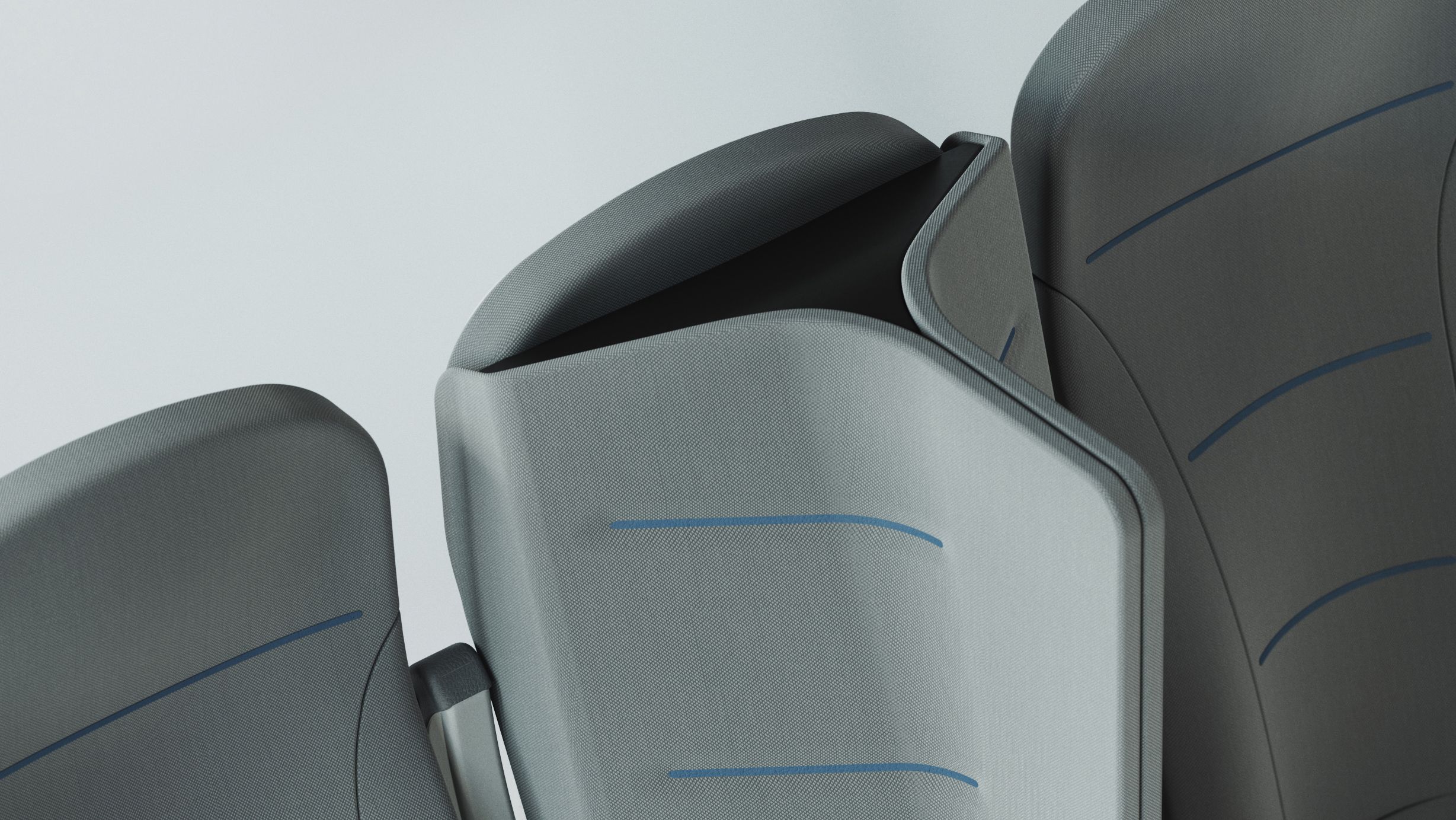 Preocupado com viagens aéreas? Aqui está o que a tecnologia está mudando 5 um close-up de assentos interspace lite
