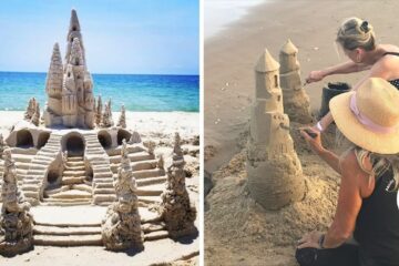 A Alemanha detém o recorde do maior castelo de areia, então aqui estão algumas dicas profissionais para fazer o seu próprio