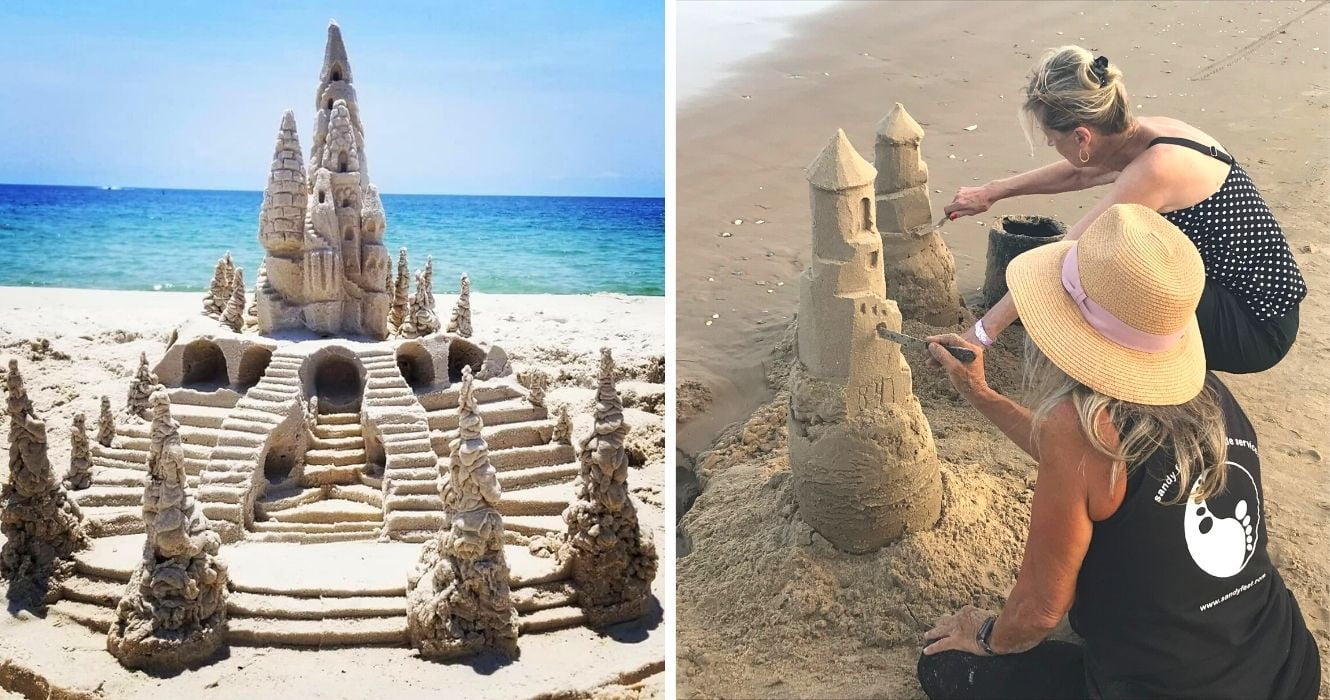 A Alemanha detém o recorde do maior castelo de areia, então aqui estão algumas dicas profissionais para fazer o seu próprio 1 A Alemanha detem o recorde do maior castelo de areia