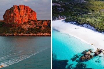 A Austrália Ocidental é de tirar o fôlego, mas essas fotos aéreas são quase surreais