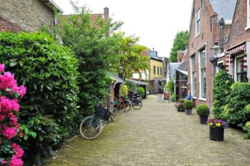 a street in haarlem, amsterdam