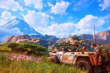 Landscape of Madagascar in video game Uncharted 4