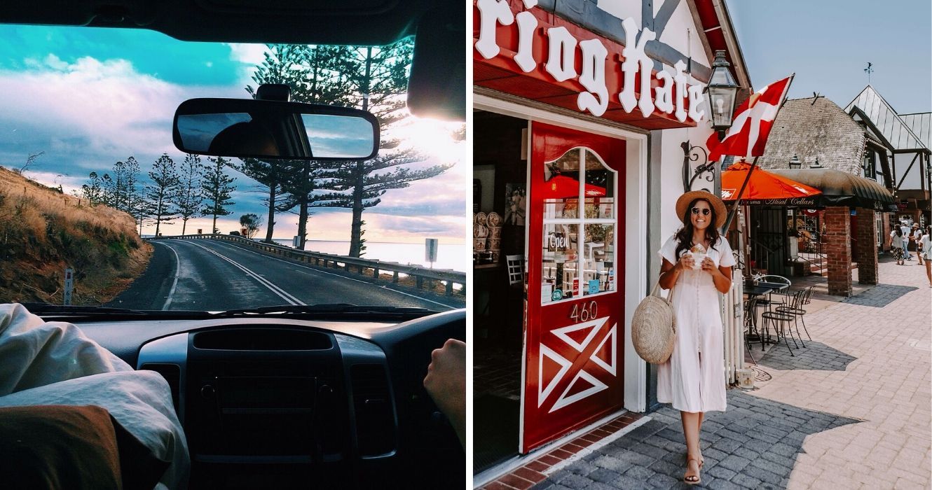 Ao planejar uma viagem, considere estes erros que as pessoas costumam cometer 1 amigos fazem uma viagem, uma mulher tira uma foto em uma parada turística