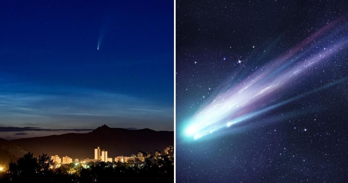 Aqui estão as melhores fotos de todo o mundo do cometa Neowise 1 Aqui estao as melhores fotos de todo o mundo do