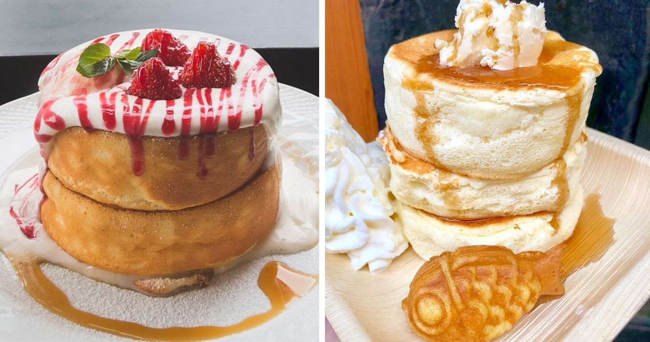 As melhores panquecas de suflê do Instagram para inspirar seu próximo brunch 1 panquecas de suflê japonês em sabores diferentes