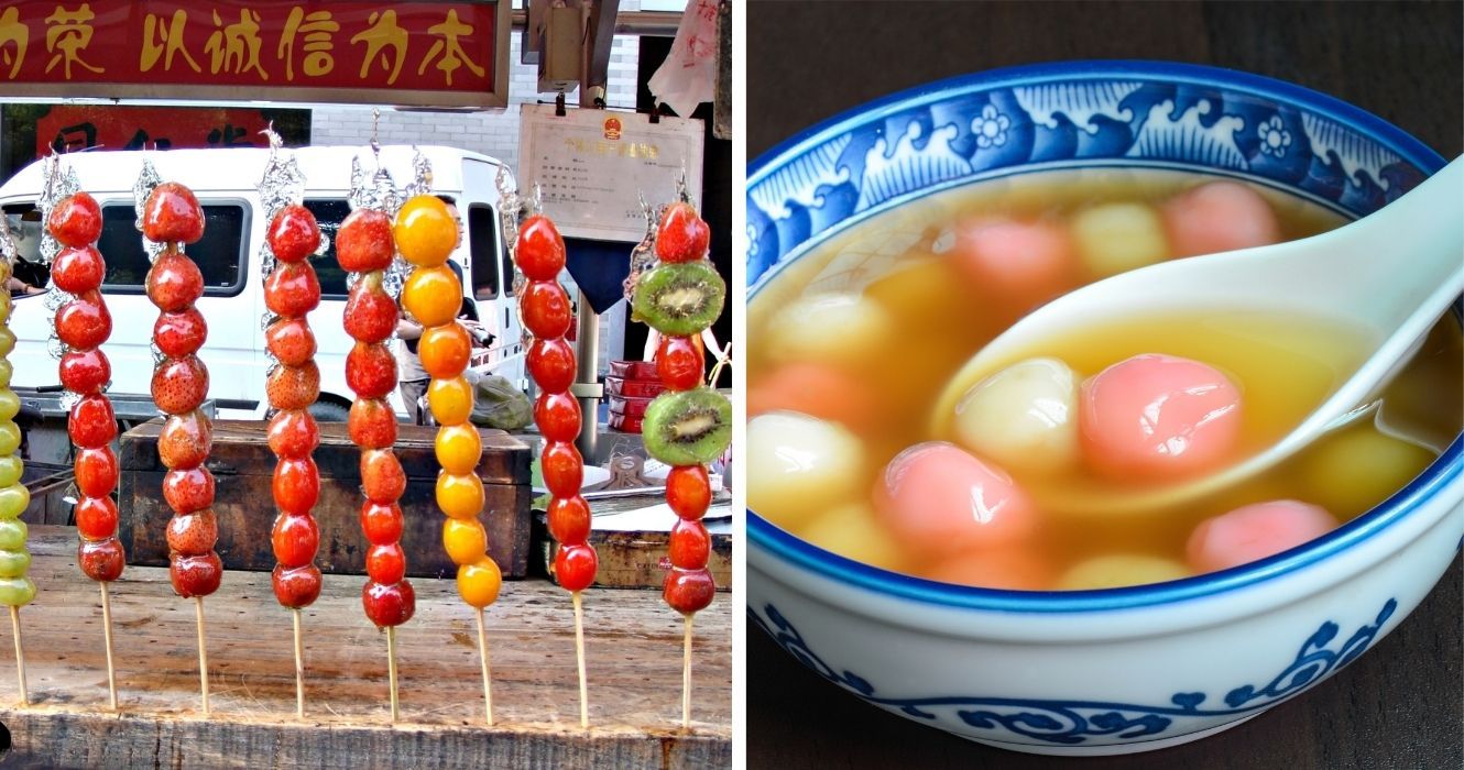 As sobremesas tradicionais da China não são nada como você já viu antes 1 tanghulu, tangyuan