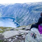 hiking Trolltunga in norway
