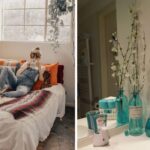 bedroom and bathroom home decor