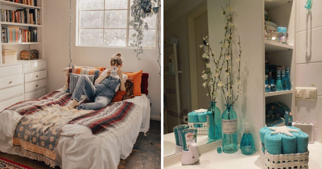 Como (acessivelmente) enfeitar sua casa para torná-la parecida com um hotel 5 estrelas 1 decoração de quarto e banheiro