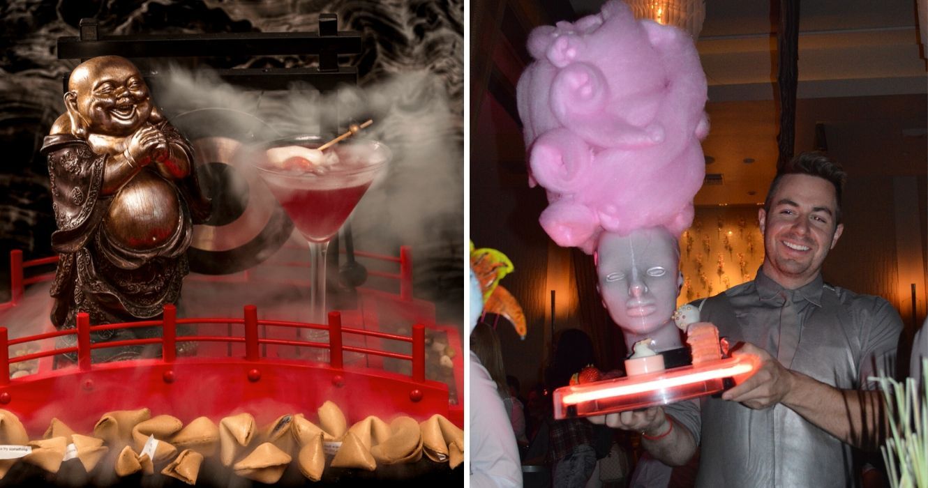 Como é a experiência no Barton G. O restaurante em Miami que serve algodão doce 1 restaurante barton g em miami serve algodão doce em forma de cabeça