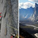 Como é escalar o Monte Thor, a face vertical mais íngreme do mundo