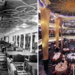 the dining room on the titanic in 1912, the dining room aboard symphony of the seas
