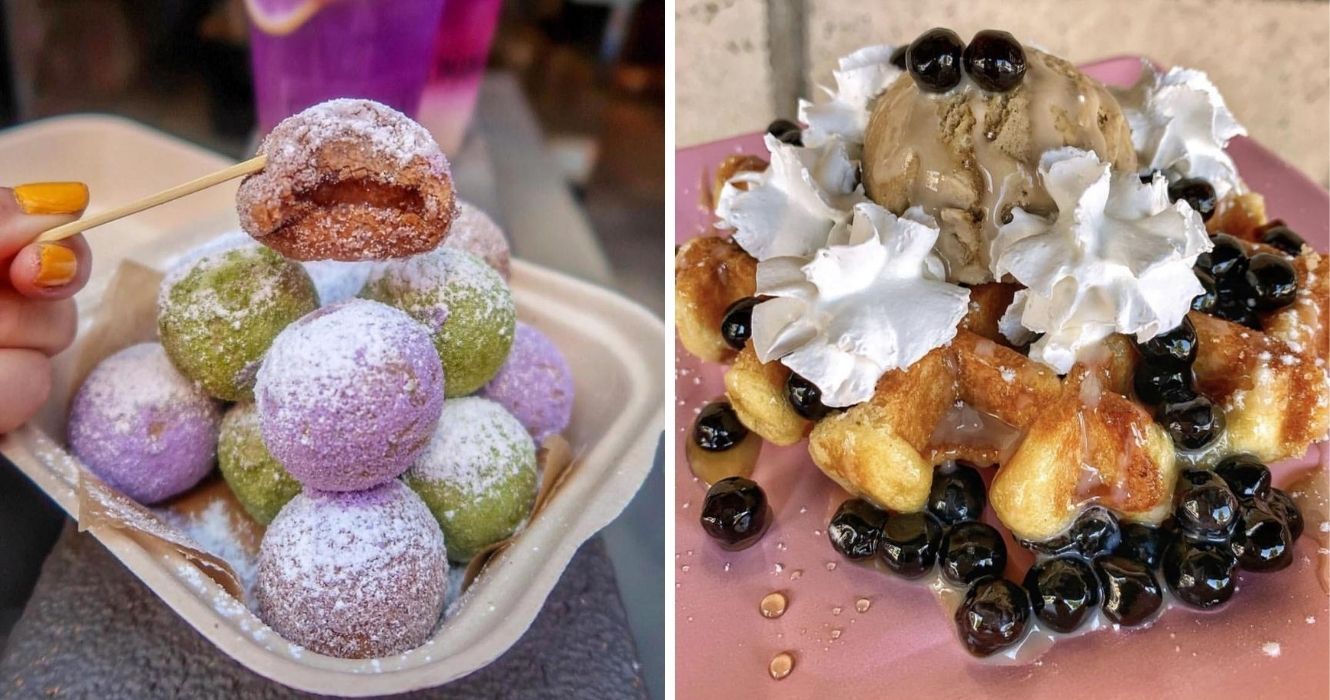 De Boba Ice Cream a Boba Bubble Tea, todas as coisas que você deveria estar experimentando agora 1 mochi de chá de leite com bolhas, waffles com pérolas de boba