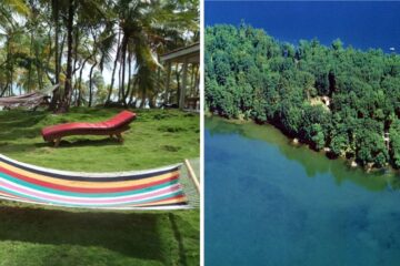 hammocks on bocal island, howard island in michigan