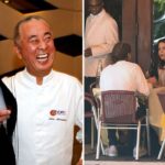 robert deniro greets a chef friend, celebs are spotted eating in nyc