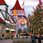 a town that celebrates Christmas year-round