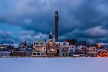 cape cod in the winter