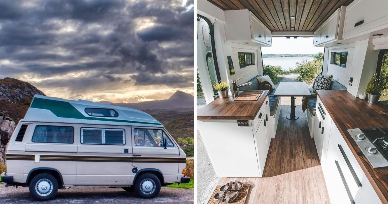 Estas incríveis vans de viagem farão você querer viajar pelo país imediatamente 1 uma van caseira
