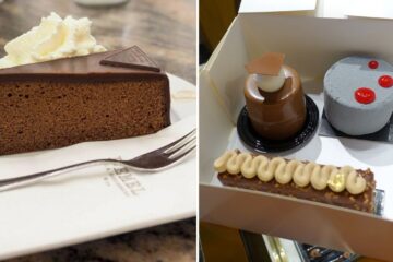 cakes and pastries from bakeries in europe