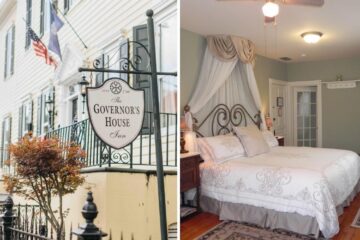 the governors house inn bnb with a cozy room