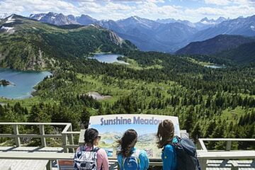 Este é o tempo que você precisa para caminhar pelas trilhas mais fáceis do Parque Nacional de Banff