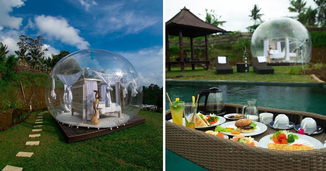 Este hotel bolha em Bali é super acessível, e aqui está o que saber 1 o hotel bolha bali