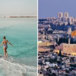 the dead sea in israel, the city of jerusalem