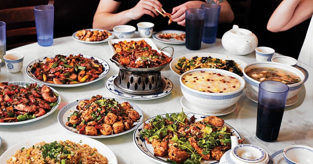 Etiqueta essencial para um verdadeiro banquete chinês 1 um buffet de comida chinesa
