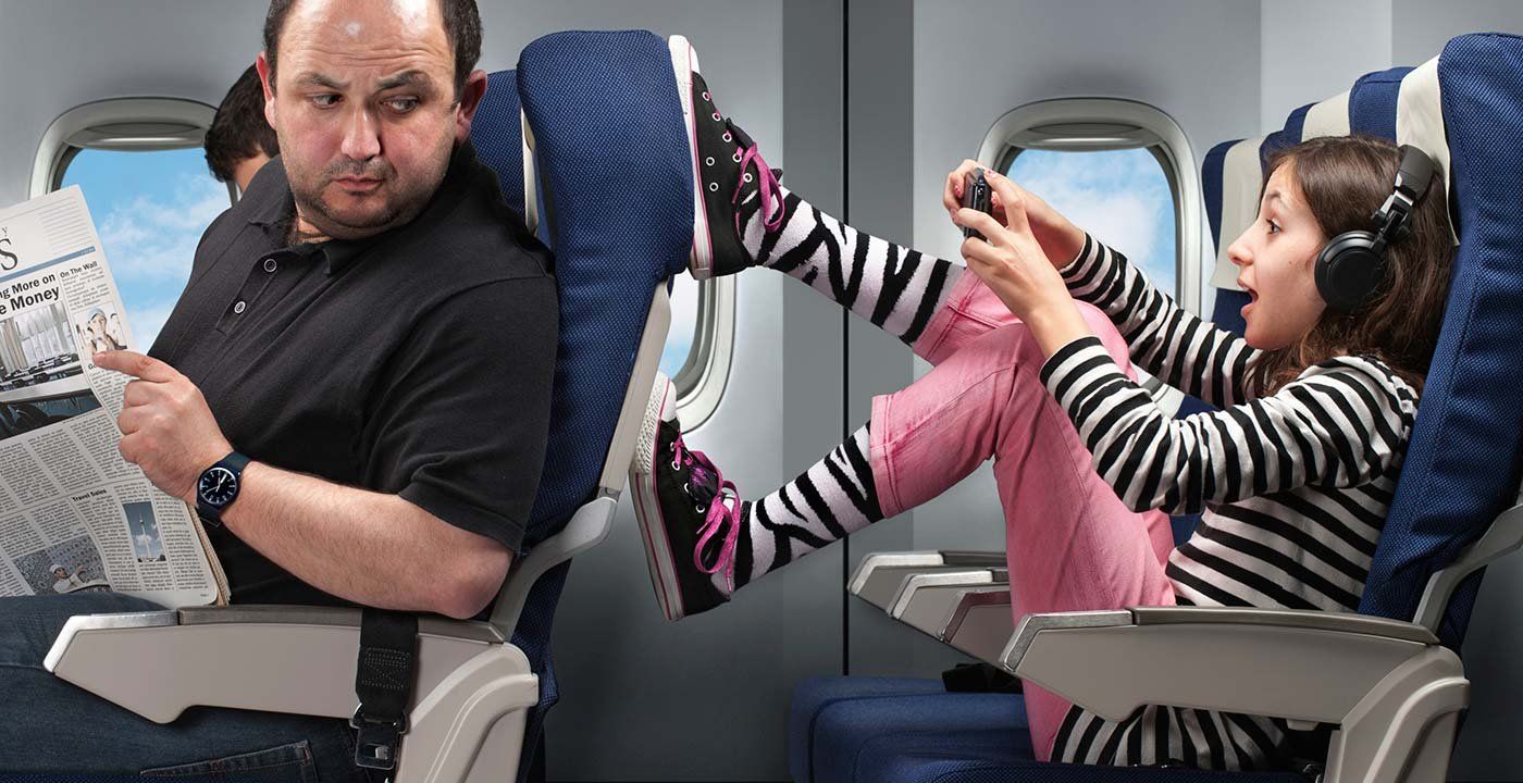 Finalmente, alguém classificou cientificamente os hábitos mais irritantes dos passageiros de avião 1 Finalmente alguem classificou cientificamente os habitos mais irritantes dos passageiros