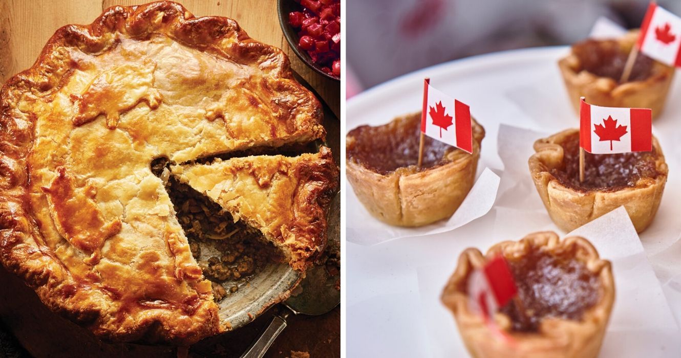 O Canadá é mais do que Poutine, experimente estes alimentos em sua próxima visita 1 um toutiere canadense, tortas de manteiga canadenses